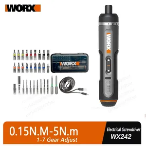 סט מברגים חשמליים WORX 4V WX242