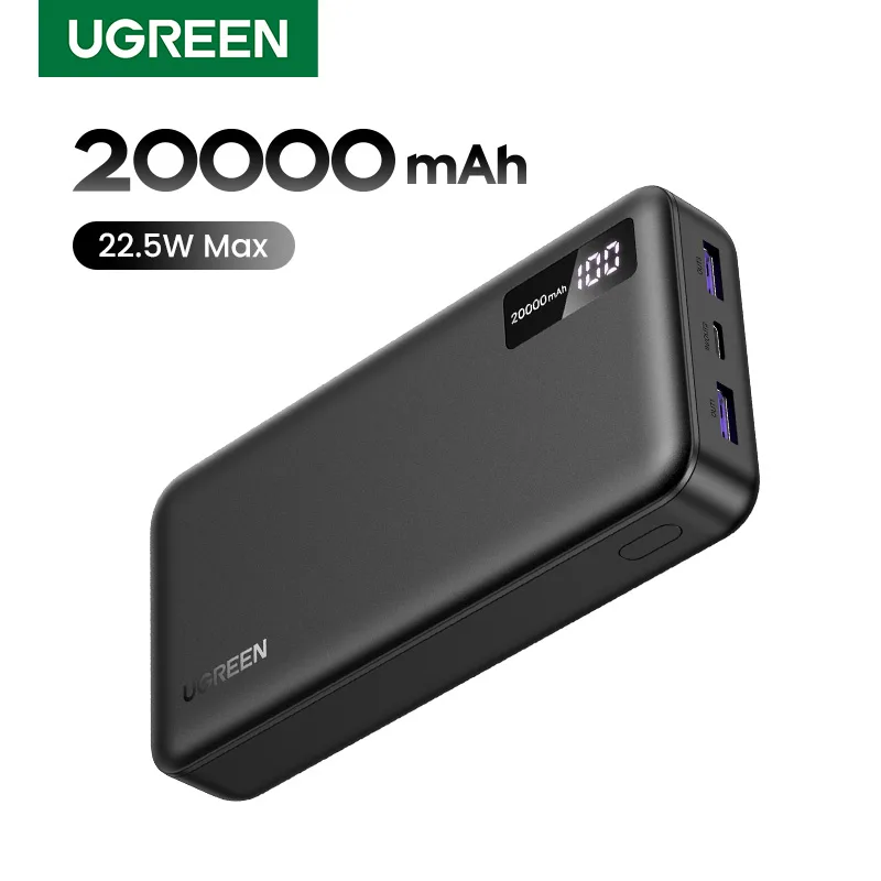 סוללת גיבוי UGREEN 20000mAh PD
