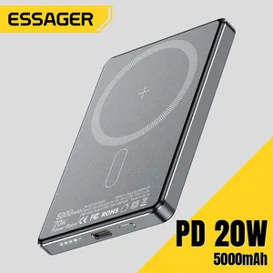 סוללת גיבוי אלחוטית דקה Essager 20W