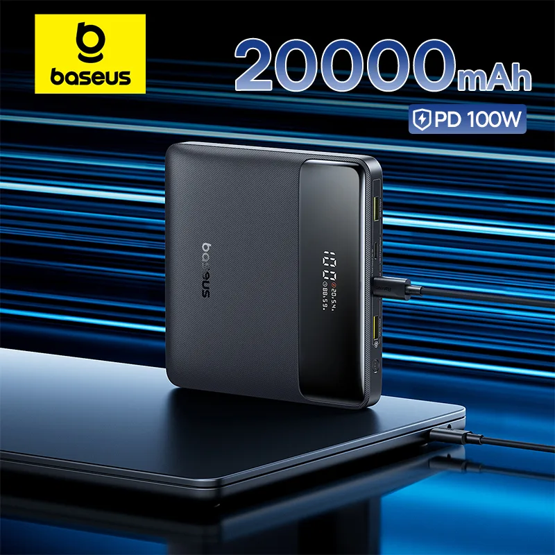 סוללת גיבוי 100W 20000mAh