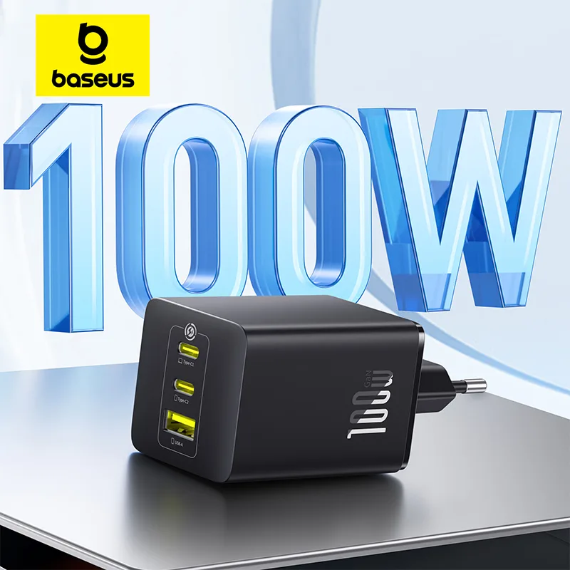 מטען מהיר Baseus 100W GaN
