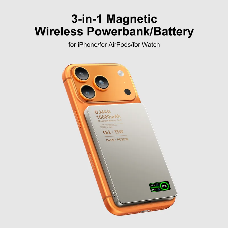 סוללת גיבוי מגנטית 10000mAh