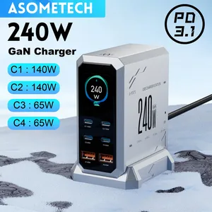 טעינת GaN 240W