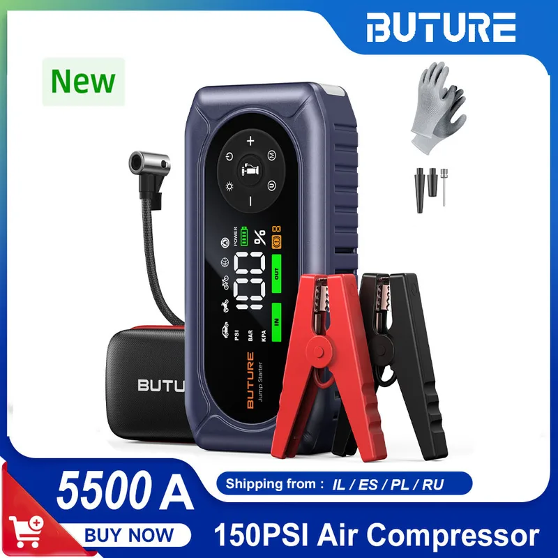 סוללת רכב מגברים 5500A BC02