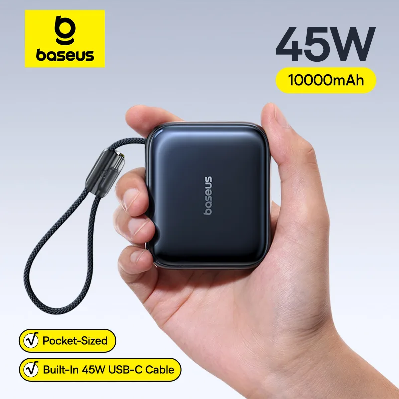 סוללת גיבוי ניידת Baseus 45W 10000mAh