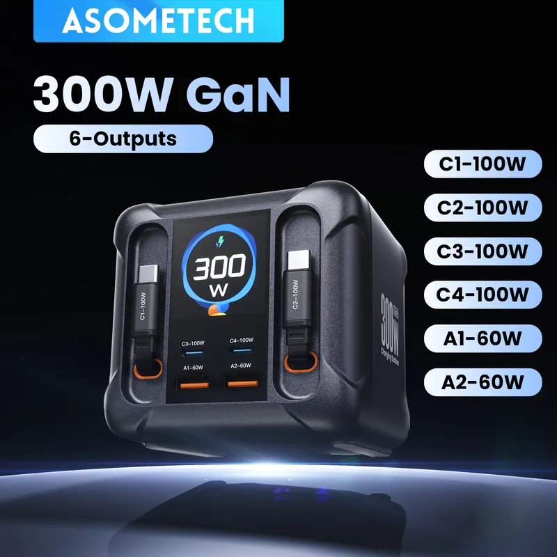 מטען 300W GaN