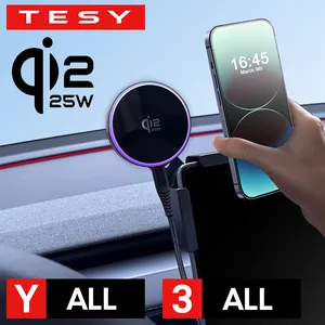 מטען אלחוטי מגנטי Qi2 25W